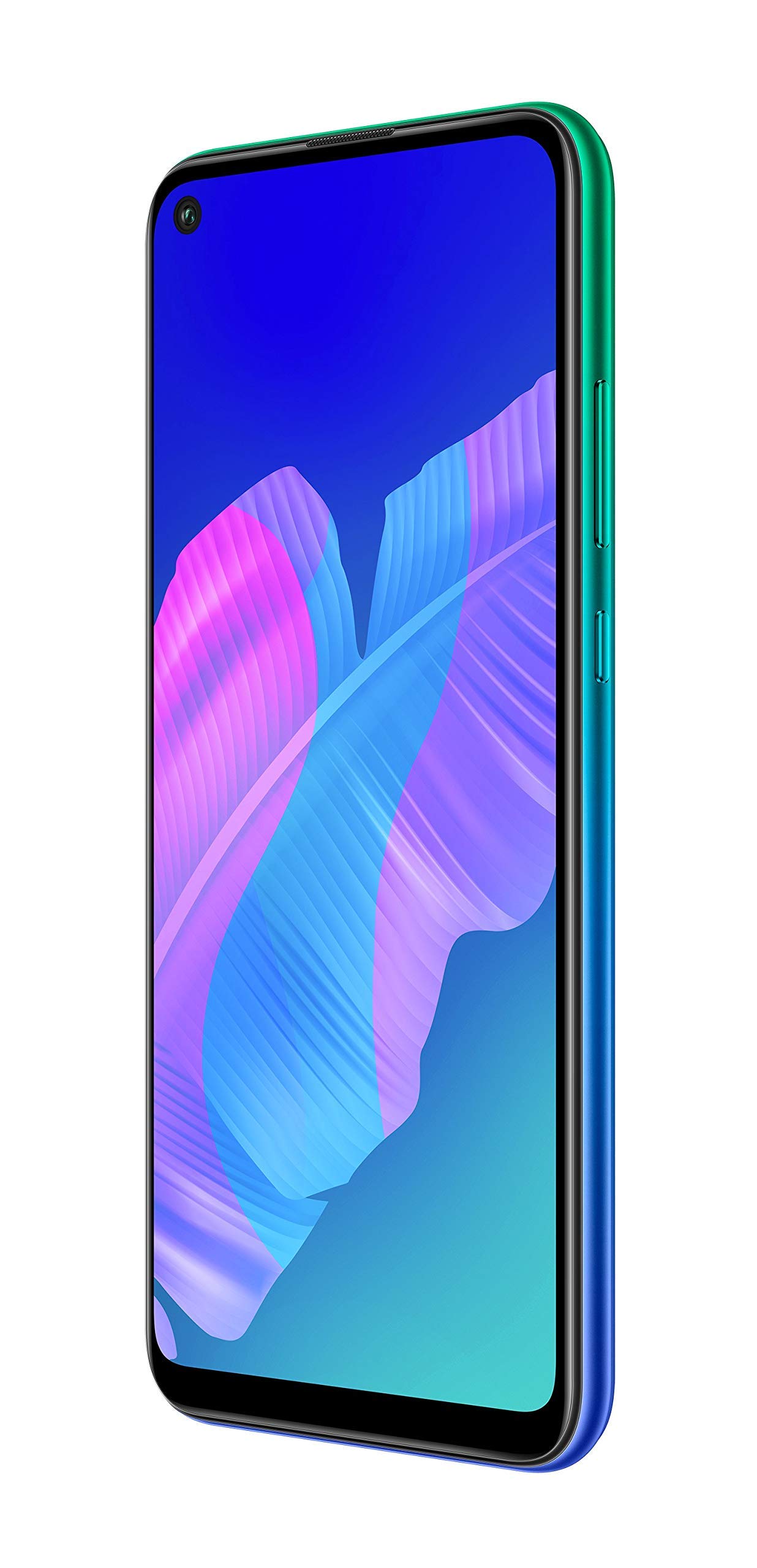 HUAWEI P40 Lite E Dual-SIM 64GB ROM + 4GB RAM (GSM Only | No CDMA) Factory Unlocked 4G/LTE Smartphone (Aurora Blue) - International Version