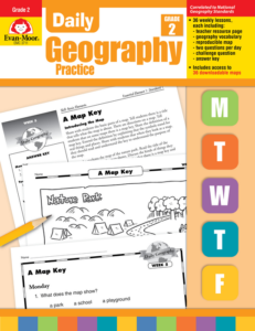 daily geography practice, grade 2, - teacher's edition, e-book
