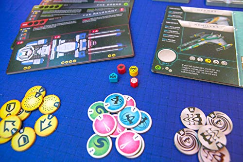 Renegade Game Studios Warp's Edge | A Solo bag-building Game of Epic Space Combat for Ages 10+