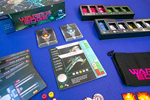 Renegade Game Studios Warp's Edge | A Solo bag-building Game of Epic Space Combat for Ages 10+