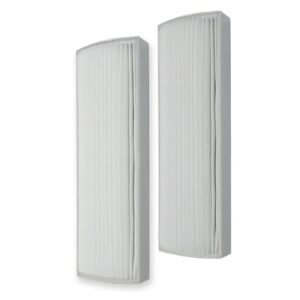 PUREBURG TPP220F True HEPA Replacement Filters Compatible with Therapure TPP220F TPP220M TPP220H,TPP220 Air Purifiers,2-Pack H13 4-Stage Filtration Activated Carbon