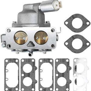 Yomoly Carburetor Compatible with Husqvarna YTH22V46 Tractor 46" 960430257 960450045 Carb