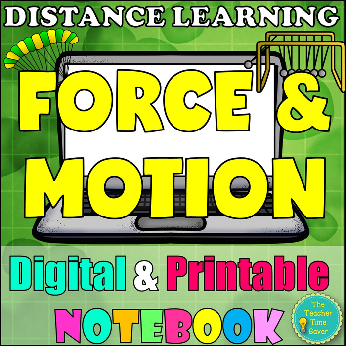 Force and Motion Science Notebook | Digital Lessons