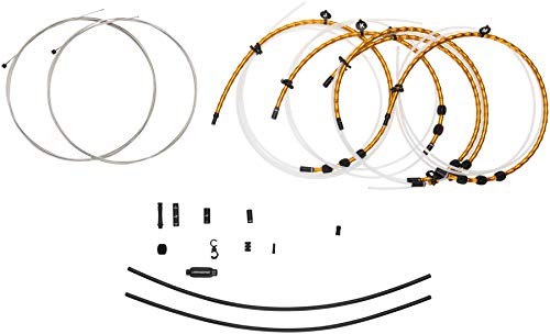 Jagwire Elite Link Shift/Gear Cable Kit (x2 Cables) - Gold