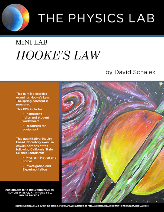 High School Physics - Mini Lab: Hooke's Law