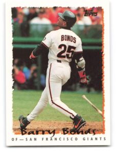 1995 topps #100 barry bonds nm-mt san francisco giants baseball