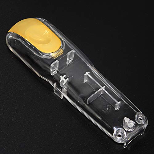 Anrom Hair Clipper Transparent Cover, DIY Replacement Clipper Protective Cover for Wahl 5 Star Cordless Magic Clip Clipper # 8148 Transparent Shell Gold