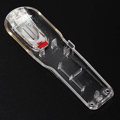 Anrom Hair Clipper Transparent Cover, DIY Replacement Clipper Protective Cover for Wahl 5 Star Cordless Magic Clip Clipper # 8148 Transparent Shell Gold