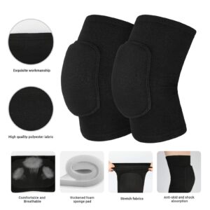 JMOKA Non-Slip Knee Brace Soft Knee Pads Breathable Knee Sleeve Knee Pads Volleyball Knee Pads Dance Knee Pads,Yoga Knee Pads Basketball Knee Pads Knee Guard Sports Knee Pads Knee Support (M)