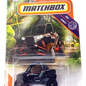 Matchbox 2020 MBX Jungle 59/100 - Polaris RZR (Black)