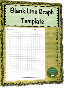 blank line graph template