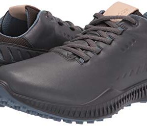 Ecco Men's S-Line Hydromax Golf Shoe, Magnet, 5-5.5