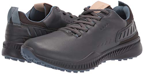 Ecco Men's S-Line Hydromax Golf Shoe, Magnet, 5-5.5