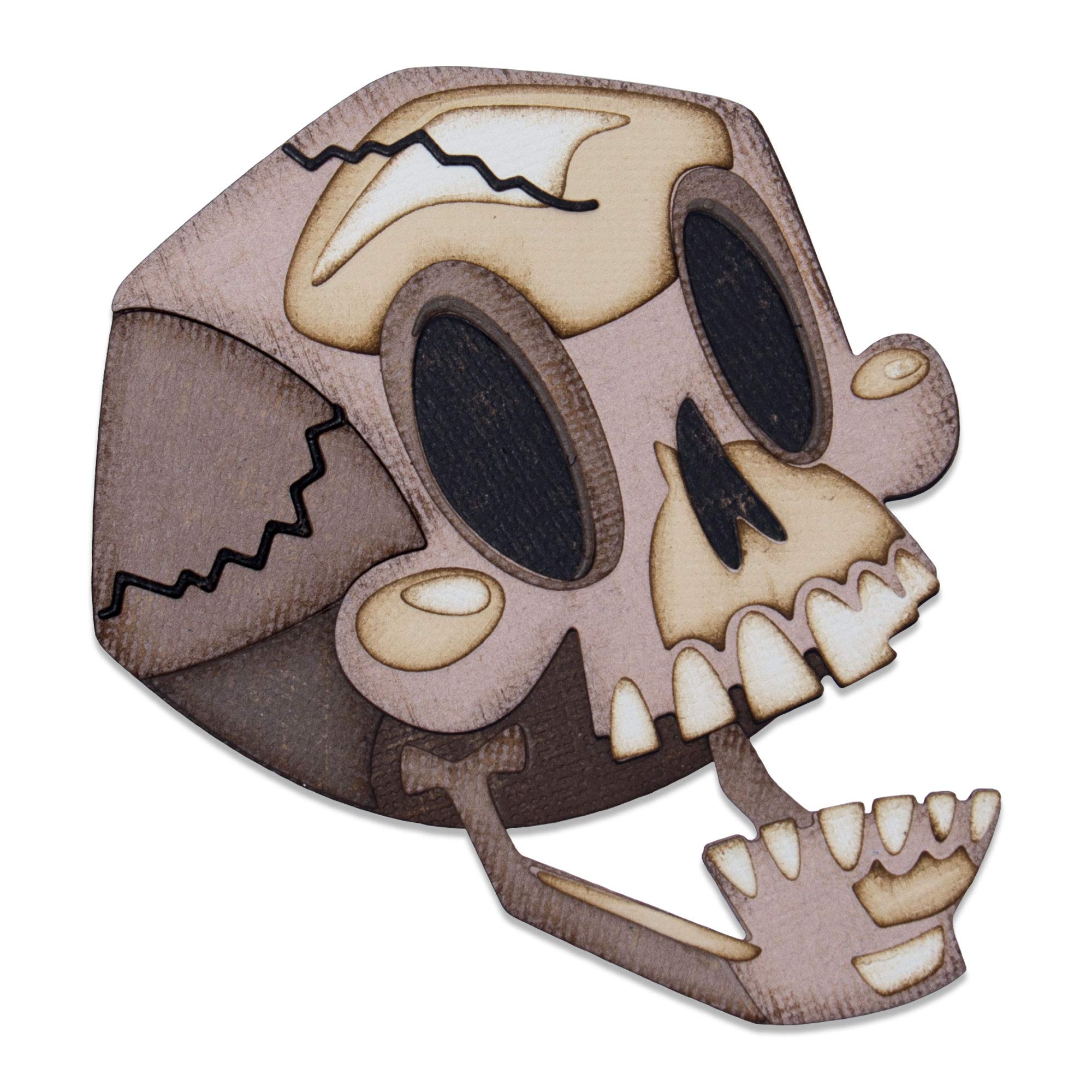 Sizzix Tim Holtz - THINLITS DIE, Skelly Colorize