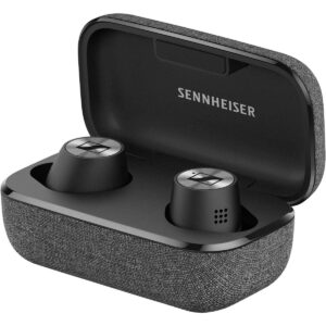 Sennheiser Consumer Audio Momentum True Wireless 2 - Bluetooth in-Ear Buds with Active Noise Cancellation, Smart Pause, Customizable Touch Control and 28-Hour Battery Life - Black (M3IETW2 Black)