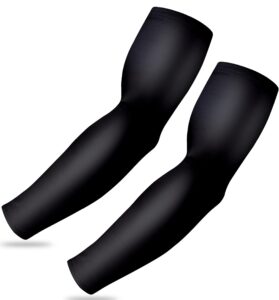 tough outdoors sports compression arm sleeves for men & women - youth, kids basketball shooting sleeves - football, baseball