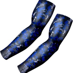 Tough Outdoors Sports Compression Arm Sleeves for Men & Women - Youth, Kids Basketball Shooting Sleeves - Football, Baseball