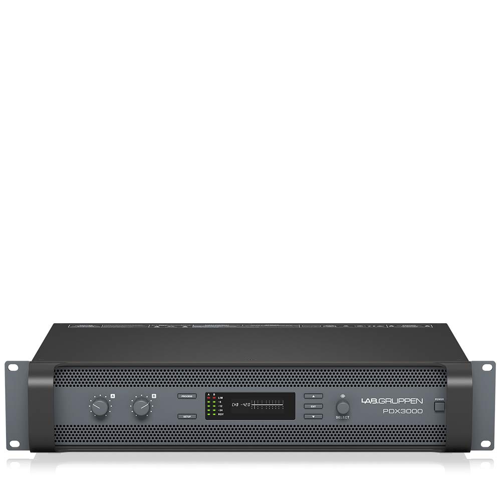 LAB GRUPPEN PDX3000 3000W, Two-Channel Amplifier with DSP Control