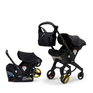 Doona Car Seat & Stroller, Midnight Edition - All-in-One Travel System