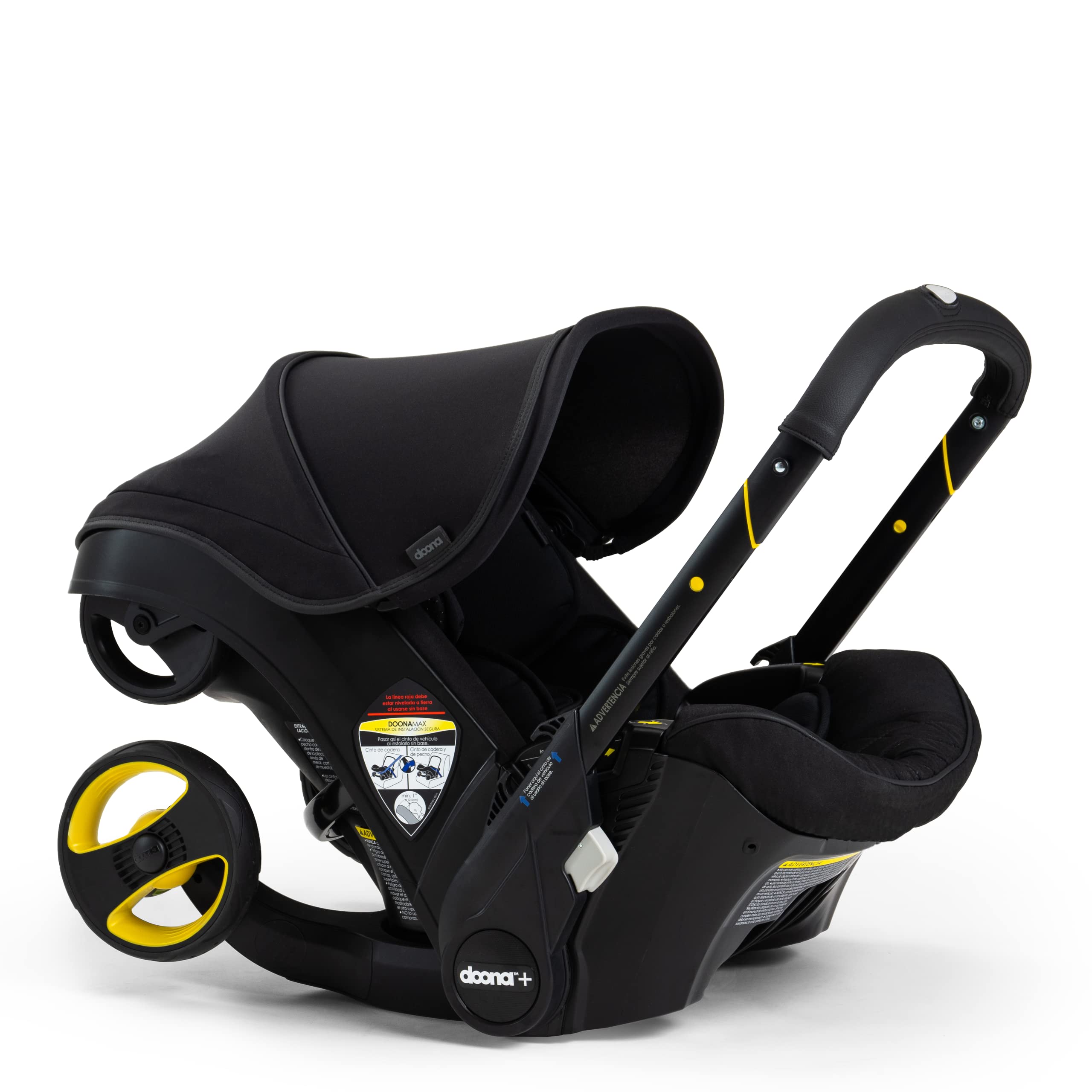 Doona Car Seat & Stroller, Midnight Edition - All-in-One Travel System