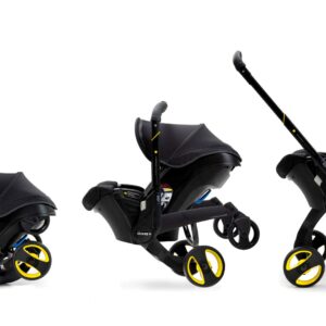 Doona Car Seat & Stroller, Midnight Edition - All-in-One Travel System