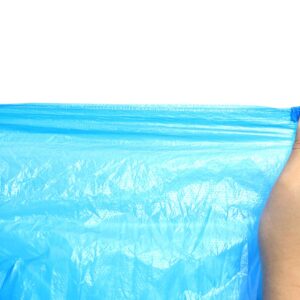 Plastic Oversleeves Protector, Disposable Arm/Sleeves Covers Waterproof Protector, 15.7 Inches,Blue(100 PCS)