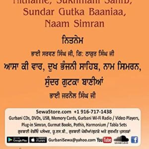 Nitnem, Sukhmani Sahib, Sundar Gutka, Simran - ਯੂ.ਐਸ.ਬੀ ਡ੍ਰਾਈਵ | USB Drive