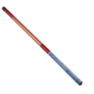 simlug retractable hand pole, hand glass steel pole portable telescopic rod freshwater casting hard fishing gear(2.4)