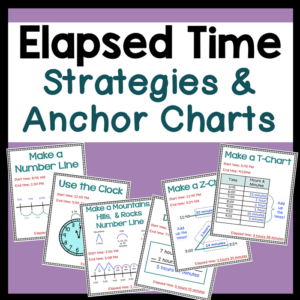 elapsed time strategies and anchor charts