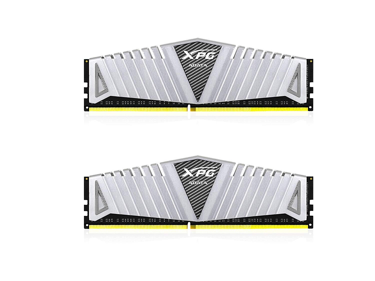 XPG Z1 DDR4 3200MHz (PC4 25600) 32GB (2x16GB) CL16-20-20 288-Pin Memory Modules Kit, Silver (AX4U3200716G16A-DSZ1)