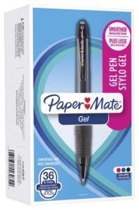 paper mate 0.7mm retractable gel pen