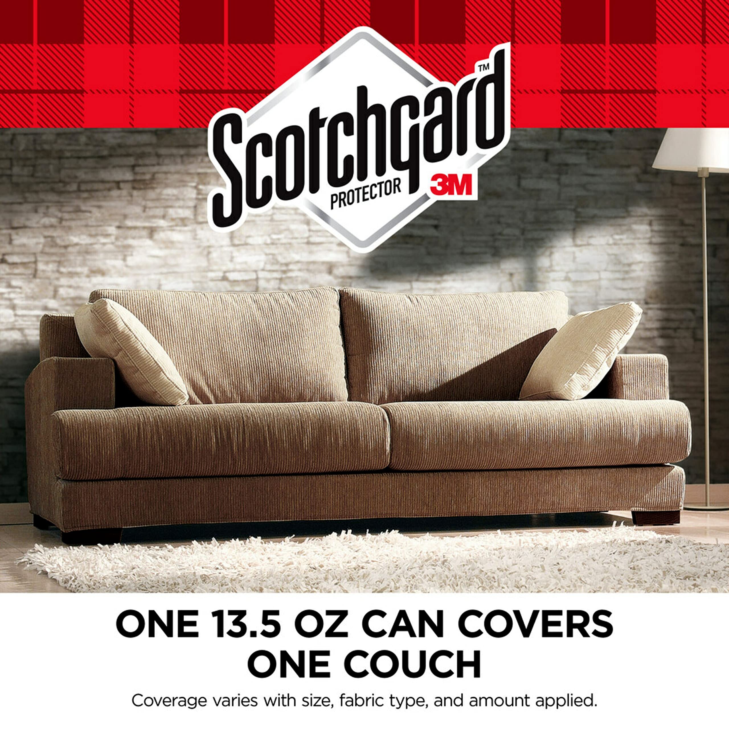 Scotchgard Fabric Water Shield, 60 Ounces (Six, 10 Ounce Cans), Repels Water, Ideal for Couches, Pillows, Furniture, Shoes and More, Long Lasting Protection