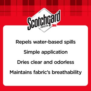 Scotchgard Fabric Water Shield, 60 Ounces (Six, 10 Ounce Cans), Repels Water, Ideal for Couches, Pillows, Furniture, Shoes and More, Long Lasting Protection