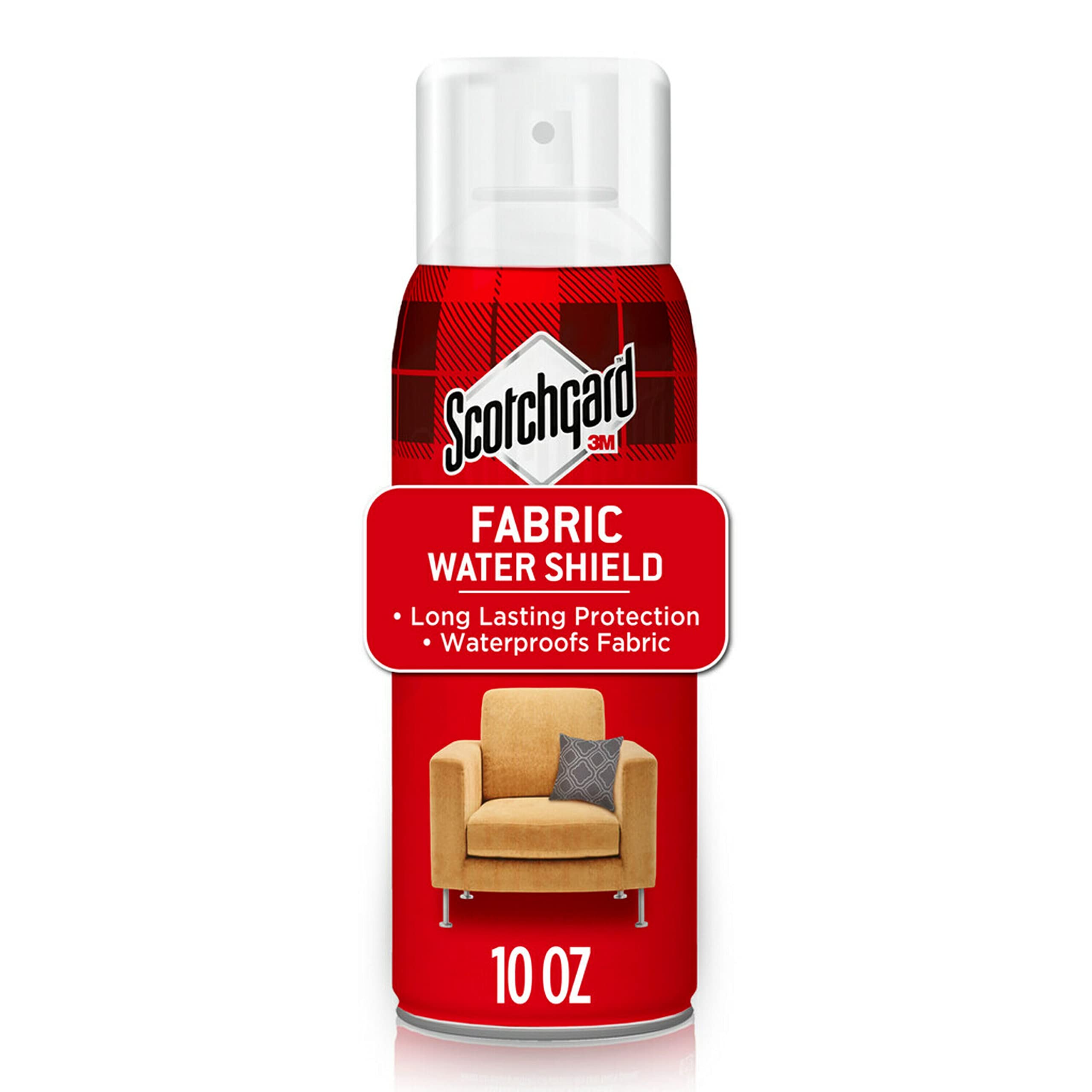 Scotchgard Fabric Water Shield, 60 Ounces (Six, 10 Ounce Cans), Repels Water, Ideal for Couches, Pillows, Furniture, Shoes and More, Long Lasting Protection