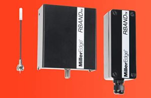 miller edge rb-g-k10 rband monitored wireless gate transmitter & receiver kit