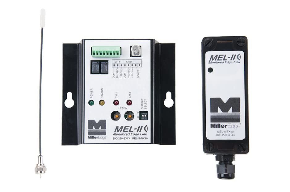 Miller Edge MEL-II-K10: Mel-II Monitored Wireless Door Transmitter and Receiver