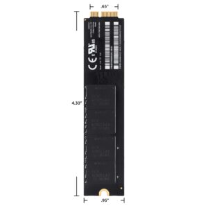 Timetec OEM MZCPA256HMFU-000A1 256GB Compatible for Apple Mini SATA mSATA III 6 Gb/s SSD Flash for Mac Book Air Late 2010 and Mid 2011 11’’ A1370 EMC 2392 EMC 2471, 13" A1369 EMC 2392 EMC 2469(256GB)