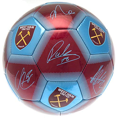 West Ham United FC Football Signature Official Merchandise