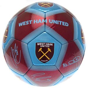 West Ham United FC Football Signature Official Merchandise