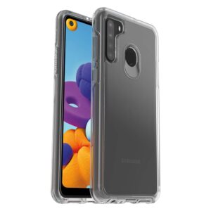 otterbox symmetry clear series case for galaxy a21 - clear