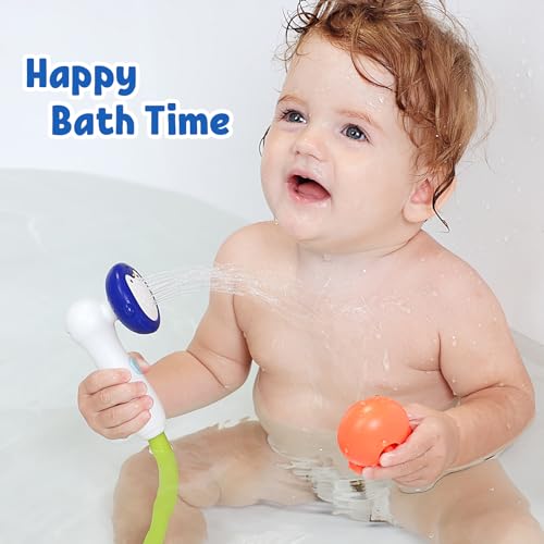 HEMRLY Bath Toys, Baby Girl Toys Bath Toys, Baby Girl Toys Bathtub Toys, Bath Toys for Toddlers Elephant Shower, Baby Bath Toy Spray Water for Baby