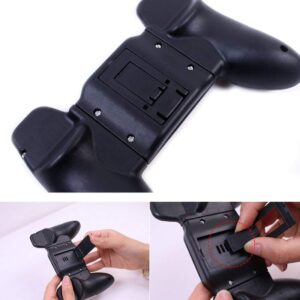 Mobile Joystick Controller Grip Case for Smartphones, Mobile Phone Gaming Grip with Joystick, Controller Holder Ergonomic Design (Black Type 01)