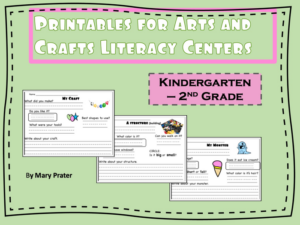 arts and crafts literacy centers