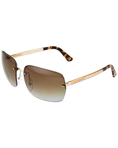 Prada PR 63VS - ZVN6E1 Sunglasses HERITAGE ORO PALLIDO w/POLAR GREY GRADIENT BROWN 62mm