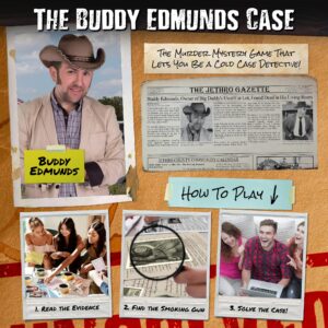 Unsolved Case Files | Edmunds, Buddy - Cold Case Murder Mystery Game | Can You Solve The Crime?