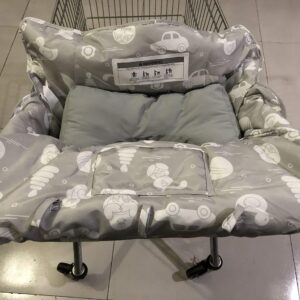 Shopping Cart Pillow for Grocery Cart Covers, High Chairs, and Other Seats. Soft Positioner Pillow Gives Your Child Support