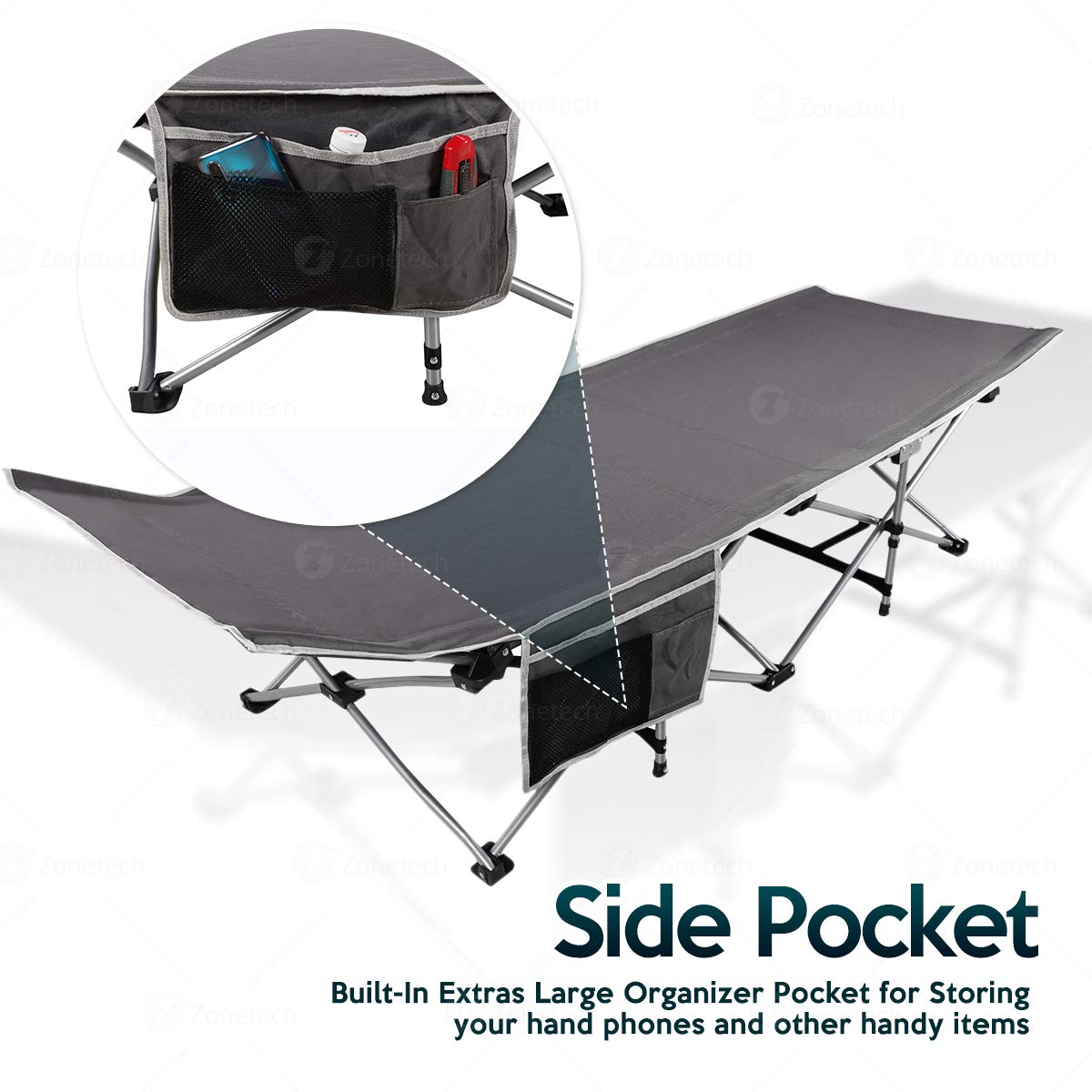 Zone Tech Camping Cot (1)