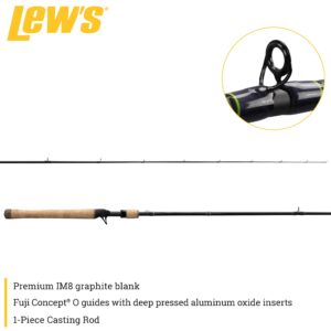 Lew's Speed Stick 6'6"-1 Medium/Moderate Casting Rod