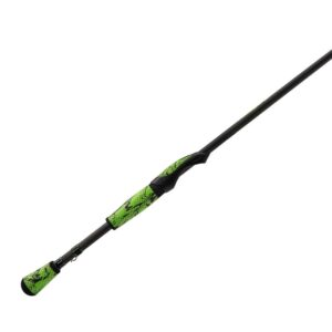 lew's mach 2 rod series 6'10"-1 medium/heavy spinnerbait casting rod, multicolor (m2sbr)