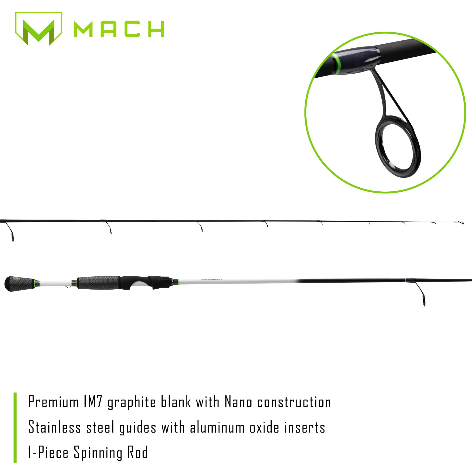 Lew's Mach 6'9"-1 Medium Light IM7 Finesse Spinning Rod